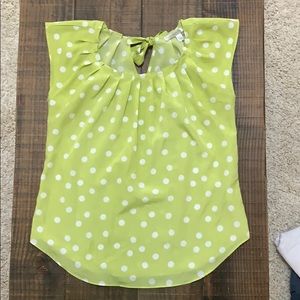 Lauren Conrad pleat top